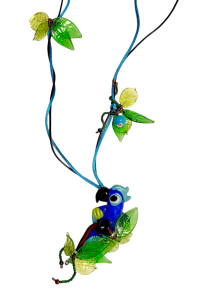 Колье из муранского стекла (бижутерия)