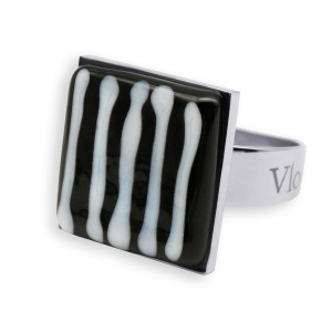 Кольцо из муранского стекла (бижутерия)