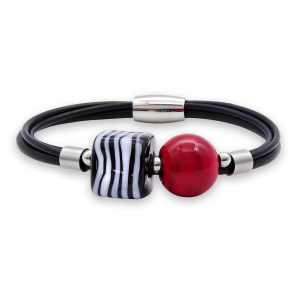 Браслет из муранского стекла (бижутерия)