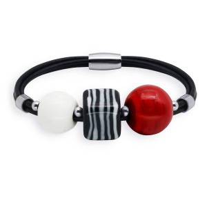 Браслет из муранского стекла (бижутерия)