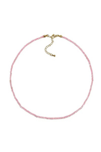 Бусы из микса полудрагоценных вставок (бижутерия)