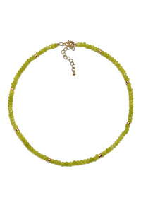 Бусы из микса полудрагоценных и недрагоценных вставок (бижутерия)