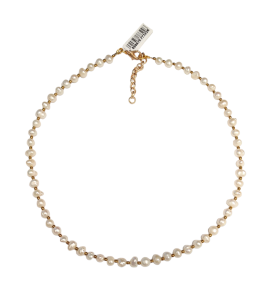 Колье из микса полудрагоценных и искусственных вставок (бижутерия)