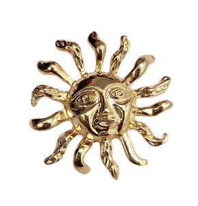 Брошь "Солнце"