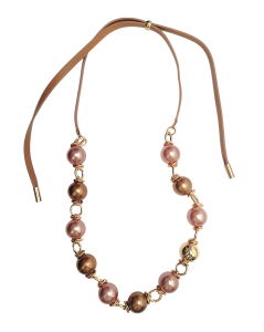 Колье "Выход в свет" с жемчугом Майорка